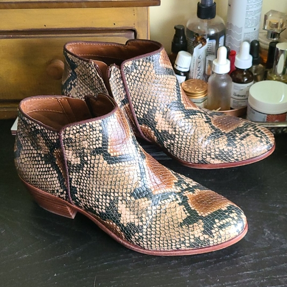 Sam Edelman Shoes - Sam Edelman Petty Snake Boot great condition!
